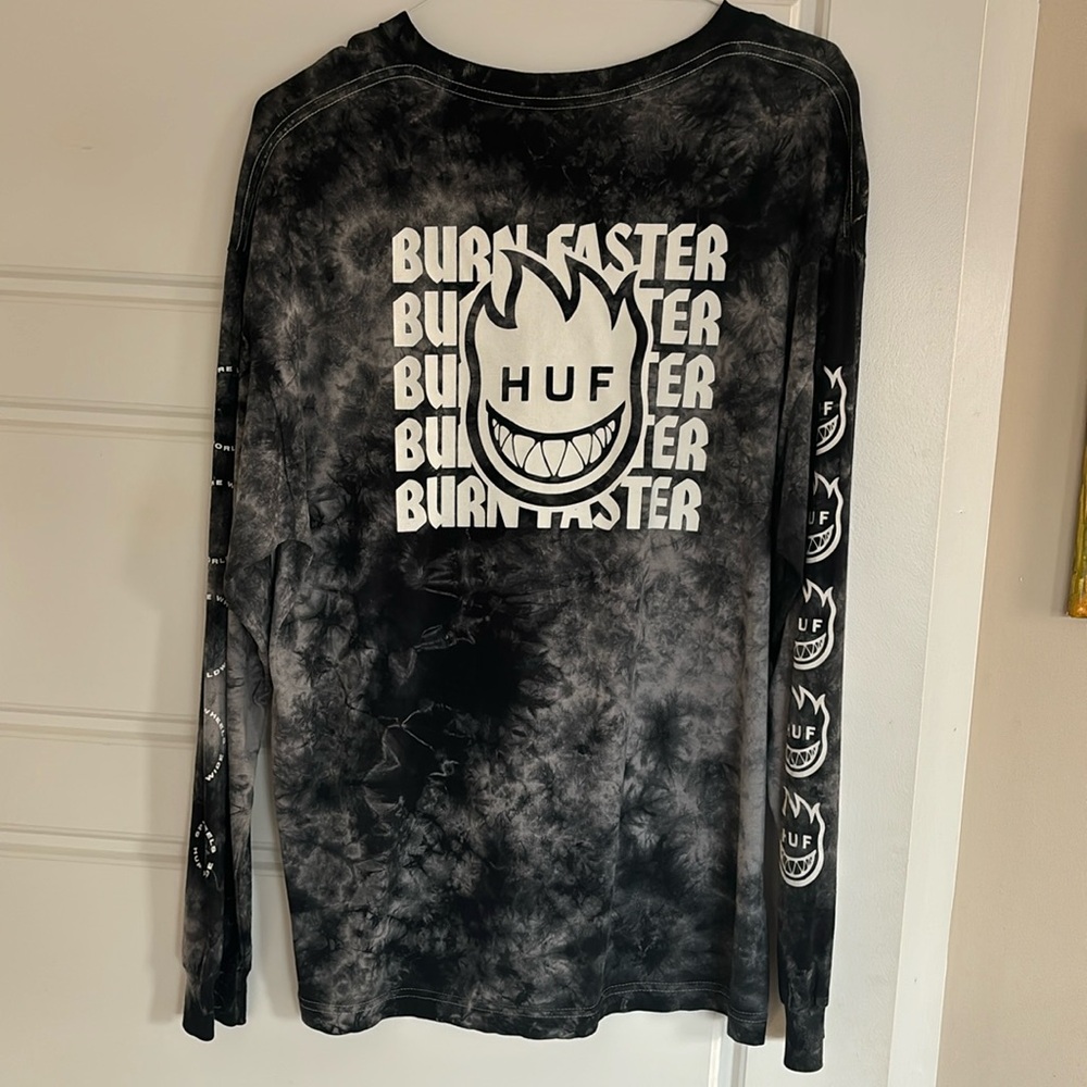 HUF Worldwide X Spitfire 1 of 2 Abstract Long Sleeve